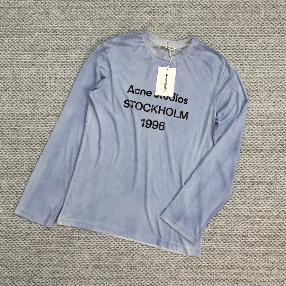Acne Studios Light Blue Long Sleeve Shirt